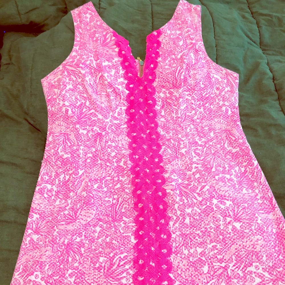 Fun Lilly Pulitzer for Target Pink Dress 16 EUC